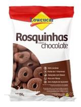Rosquinhas Sabor Chocolate Zero Açúcar Zero Lactose Lowçucar 150 g