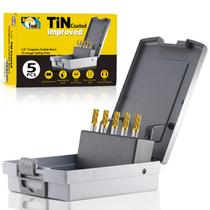 Rotary File Asieg Tool SA-1 Broca de carboneto de tungstênio sólido, 5 unidades Rotary File Asieg Tool SA-1 Broca de carboneto de tungstênio sólido, 5 unidades