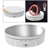 Rotativa display stand base jóias organizador turntable jóias velocidade e ajuste do ângulo exibição Rotativa display stand base jóias organizador turntable jóias velocidade e ajuste do ângulo exibição