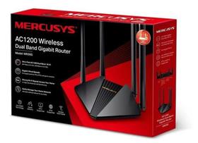 Roteador 4 antenas mr30g db full gigabit ac1200 - mercusys Roteador 4 antenas mr30g db full gigabit ac1200 - mercusys