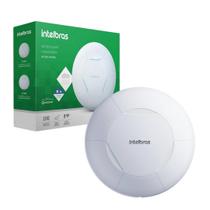 Roteador Access Point Corporativo Ap 310 Wi-fi Intelbras Branco Gerenciamento Centralizado Empresarial Teto Parede