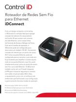 Roteador Control Id Idconnect Wifi 4g Para Redes Idface Color Negro