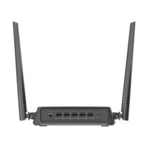 Roteador D-Link 300Mbps 2 Antenas Preto 5 Portas - Dir-615/Z