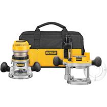 Roteador DEWALT DW618PKB Kit de base fixa e de imersão 12A 24000 RPM Roteador DEWALT DW618PKB Kit de base fixa e de imersão 12A 24000 RPM