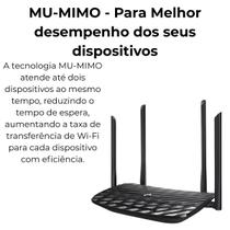 Roteador Dual Band 4 Antenas Ec230-G1 Ac1350 2.4Ghz 5Ghz Tp-Link Roteador Dual Band 4 Antenas Ec230-G1 Ac1350 2.4Ghz 5Ghz Tp-Link