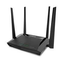 Roteador Dual Band Wifi W5 1200g Porta Gigabit 4 Antenas Intelbras Cor Preto