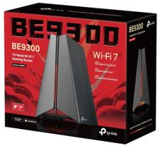 Roteador Gamer TP-Link Wi-Fi 7 Archer Be9300 CPU 4x 2.2GHz + 2GB RAM + NPU 2x 1.5GHz GE550 wifi 7