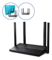 Roteador Gigabit Ex141 Wi-fi 6 Dual Band Ax1500 Preto Novo - TP-Link Roteador Gigabit Ex141 Wi-fi 6 Dual Band Ax1500 Preto Novo - TP-Link