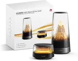 Roteador HUAWEI WiFi Mesh X3 Pro Suite, WiFi 7 BE3600 Banda Dupla de 3,6 Gbps, Cobertura em Toda a Casa Roteador principal e expansor Preto Roteador HUAWEI WiFi Mesh X3 Pro Suite, WiFi 7 BE3600 Banda Dupla de 3,6 Gbps, Cobertura em Toda a Casa Roteador principal e expansor Preto