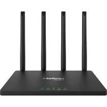 Roteador Intelbras Wi-Force W5-1200F, 1200Mbps, Dual Band, 4 Antenas - Preto