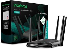 Roteador Intelbras Wi Force W5-2100G - 2033Mbps - 6 Antenas - 500Mb - Wifi 5
