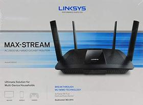 Roteador Linksys EA8500 AC2600 MU-MIMO Gigabit Wi-Fi Roteador Linksys EA8500 AC2600 MU-MIMO Gigabit Wi-Fi
