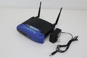 Roteador Linksys WRT54GS Wireless-G SpeedBooster Roteador Linksys WRT54GS Wireless-G SpeedBooster