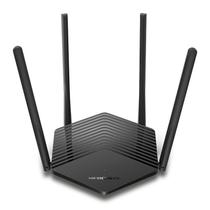 Roteador Mercusys MR60X, Gigabit AX1500, Dual Band, 4 Antenas, Preto, MR60X Roteador Mercusys MR60X, Gigabit AX1500, Dual Band, 4 Antenas, Preto, MR60X