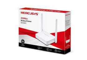Roteador Mercusys MW301R Wireless 300Mbps IPV6 2Portas 10 / 100Mbps Lan 2Ant 5Dbi