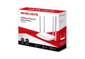Roteador Mercusys MW325R Wireless 300Mbps 4 portas 10/100Mbps 4 Antenas 5dBi