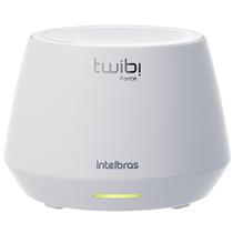 Roteador Mesh Twibi Force AX 1500 Intelbras Wi-Fi 6, Suporta Até 600MB, Cobertura Até 280m², 128 Dispositivos, 1 Pack