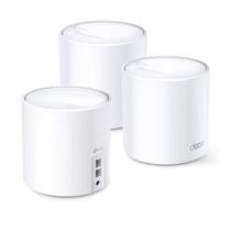 Roteador Mesh Wi-Fi 6 TP-Link Deco X60 - Kit 3 Unidades