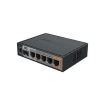 Roteador Mikrotik Hex s RB760IGS Preto 5 Portas Ethernet Gigabit