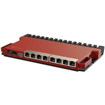 Roteador Mikrotik Routerboard L009UiGS-RM (8x LAN Gigabit, PoE Porta 1 in e 8 out, 1x SFP 2,5G, 800 Roteador Mikrotik Routerboard L009UiGS-RM (8x LAN Gigabit, PoE Porta 1 in e 8 out, 1x SFP 2,5G, 800
