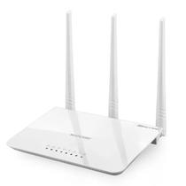 Roteador Multilaser RE163V Três Antenas Branco IPV6 300 Mbps