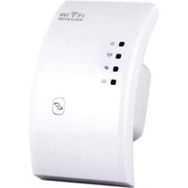 Roteador Repetidor Sinal Wifi 600mbps Wps Ap Aumentar Sinal Branco - Xtrad