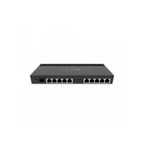 Roteador Routerboard Mikrotik RB4011IGS+RM, Gigabit SFP+, 1GB RAM, 10x Ethernet, RJ45, preto - 19331