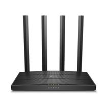 Roteador Tp-link Archer A6, Ac1200, Wi-fi Gigabit, MU-MIMO, 867 Mbps, Dual-Band, Versao 2.8, Preto - Archer A6(BR)