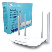 Roteador TP-Link Archer C50 W, Dual Band (2.4GHz/5GHz), AC1200, 4 Antenas, MU-MIMO, IPv6, Branco