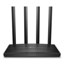 Roteador TP-Link Archer C6 V4, AC1300, MU-MIMO, Wireless Dual Band, 4x Antenas, Portas 4x Gigabit