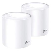 Roteador TP-Link Deco Mesh X20 Wi-Fi 6, AX1800, 5 GHz, WAN/LAN Gigabit, 2 Antenas Internas, 2 Peças, Branco - DECO X20(2-PACK)