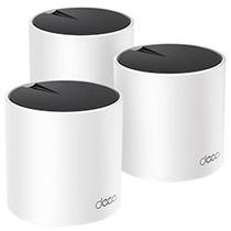 Roteador TP-Link Deco X55 Whole Home Mesh AX3000 Dual Band - 2.4GHZ - 5GHZ - Wi-Fi 6 - Branco Kit com 3