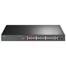 Roteador Tp Link Tl Sl1226P Gigabit De 24 Portas 10/100 Mbps - Hub Switch Professional