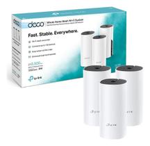 Roteador TPLink DECO M4 Mesh Archer AC1200 Gigabit Dual Band Pack 03Pçs Roteador TPLink DECO M4 Mesh Archer AC1200 Gigabit Dual Band Pack 03Pçs