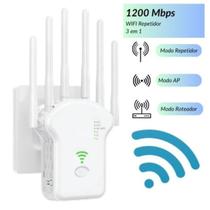 Roteador Wi-Fi 1200 Mbps com 5G Qualidade Máxima de Sinal Roteador Wi-Fi 1200 Mbps com 5G Qualidade Máxima de Sinal