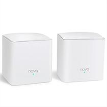 Roteador Wi-Fi 5 Mesh Tenda Nova MW5c AC1200 - Dual Band 2.4 GHz e 5 GHz - Gigabit - MU-MIMO - com 2 Unidades