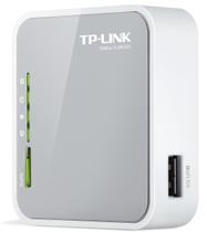 Roteador Wi-Fi Portátil TP-Link TL-MR3020 - 150Mbps - Modo 3G/4G, Cliente WISP - Porta Wan/Lan e USB