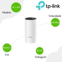 Roteador WI-FI TP-Link Dual-Band DECO M4 AC1200 Bivolt - Branco