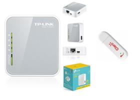 Roteador wi-fi tp-link tl-mr3020 3/4g + mini modem 4g desbloqueado