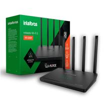 Roteador Wifi 5 Wi-Force Intelbras W5-1200F Dual Band Internet Lan Fast 2,4GHz E 5GHz Até 100 Mega Cobertura 80m²