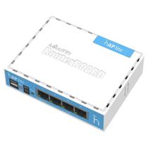 Roteador WiFi Routerboard Mikrotik RB941-2ND (HAP LITE), 4x Portas Fast Ethernet - 13218