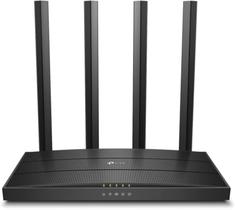 Roteador WiFi TP-Link AC1200 Gigabit Archer A6 de banda dupla Roteador WiFi TP-Link AC1200 Gigabit Archer A6 de banda dupla