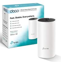 Roteador WiFi Wirelles TPLink Deco E4 AC1200 Mesh Dual Band Pack 1 Peça Roteador WiFi Wirelles TPLink Deco E4 AC1200 Mesh Dual Band Pack 1 Peça