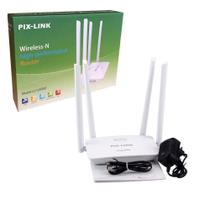 Roteador Wireless 300Mbps 4 Antenas Lv-Wr08 Pix Link