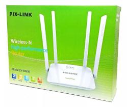 Roteador Wireless 300Mbps 4 Antenas Pix-Link Lv-Wr08