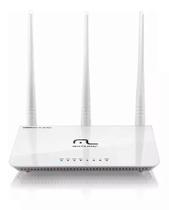 Roteador Wireless Branco com Três Antenas e Ipv6 300 Mbps - Multilaser RE163