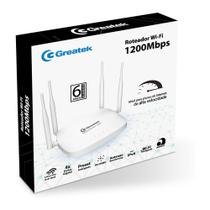 Roteador Wireless Gigabit Dual Band 1200 Mbps Greatek