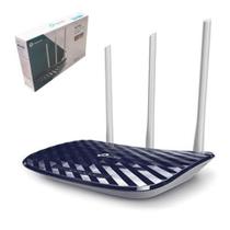 Roteador Wireless Tp-link 3 Antenas Dual Band Ac750 Archer C20 2.4ghz E 5.0ghz 4 Portas Lan