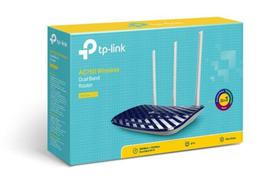 Roteador Wireless Tp-link AC750 Archer C20 733mbps - 3 Antenas 4 Portas Dual Band