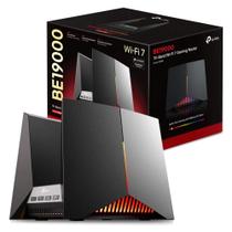 Roteador Wireless TPLink Archer GE800 Gaming Wifi 7 TriBand BE19000 SFP 6Ghz 11520MBPs Preto